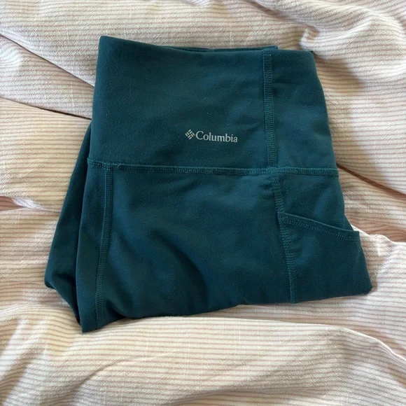 Columbia leggings in dark teal - Picture 1 of 7
